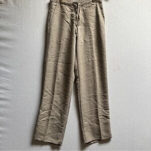 The North Face Beige Drawstring Straight Leg Casual Hiking Pants Sz 30